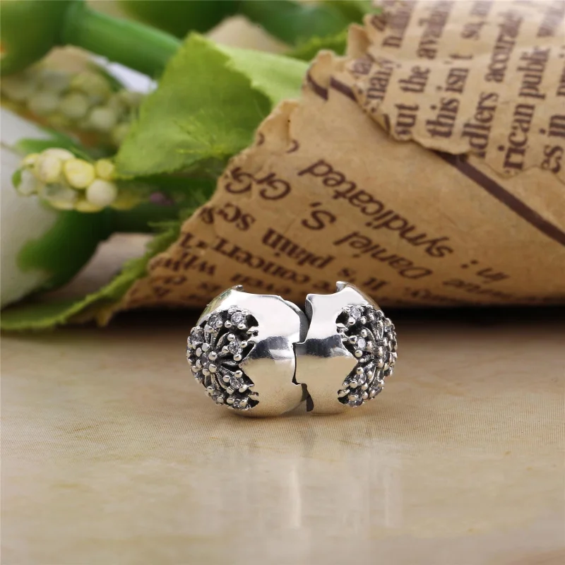 (Bild für) PANDORA Heart of Winter Clip, klare CZ - 796388CZ - Ansicht 4