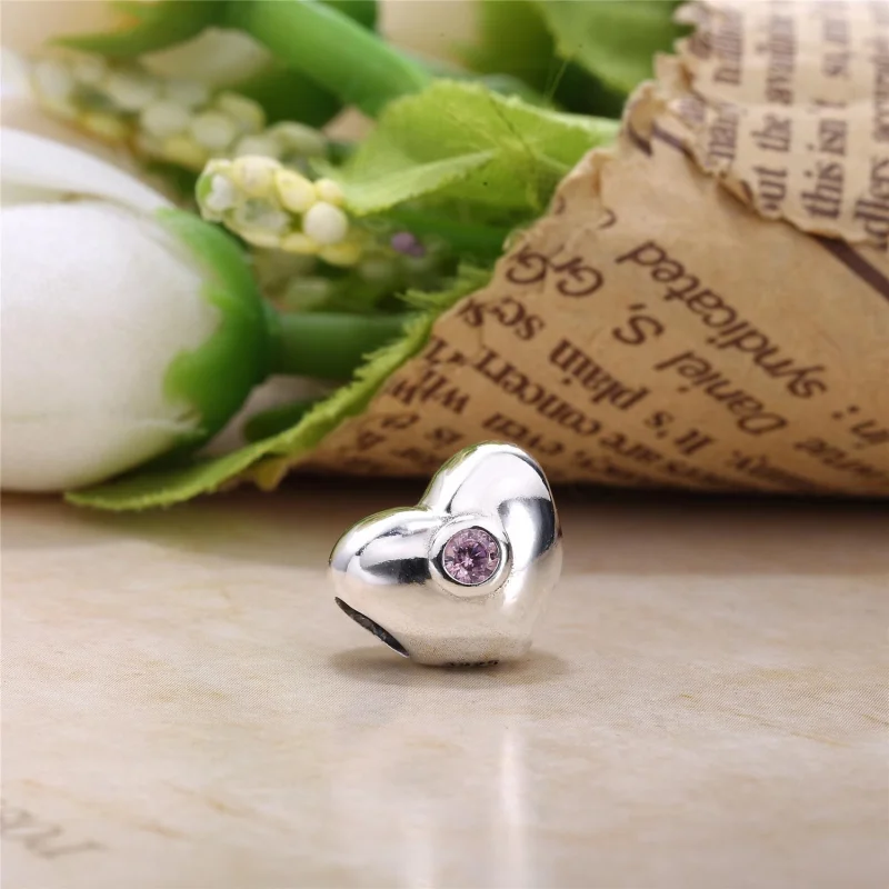 (Bild für) PANDORA Herz-Charm, rosa CZ - 790134PCZ - Ansicht 3