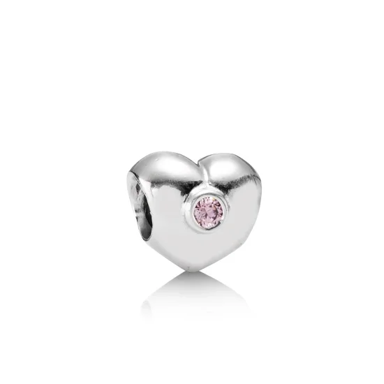(Bild für) PANDORA Herz-Charm, rosa CZ - 790134PCZ
