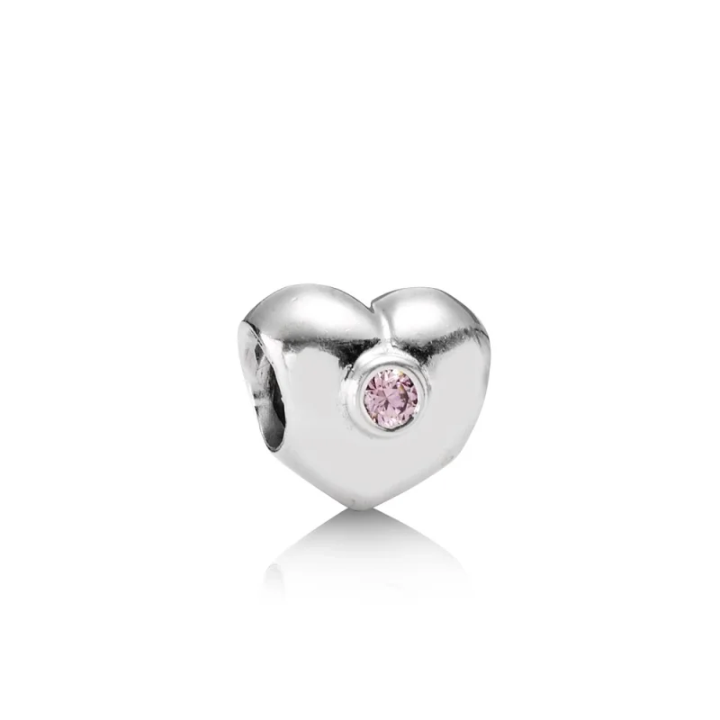 (Bild für) PANDORA Herz-Charm, rosa CZ - 790134PCZ