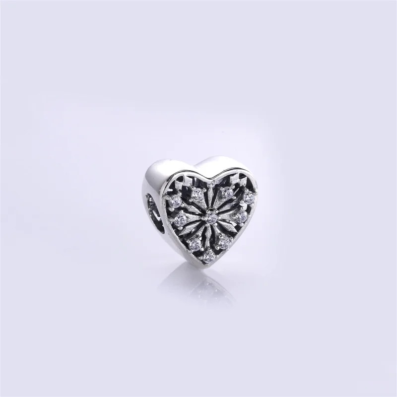 (Bild für) PANDORA Herz des Winters Charm, klare CZ - 791996CZ - Ansicht 2