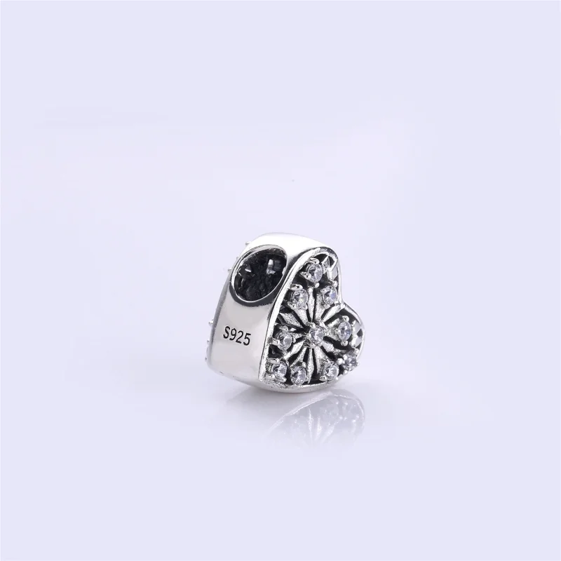 (Bild für) PANDORA Herz des Winters Charm, klare CZ - 791996CZ - Ansicht 3