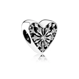 (Bild für) PANDORA Herz des Winters Charm, klare CZ - 791996CZ