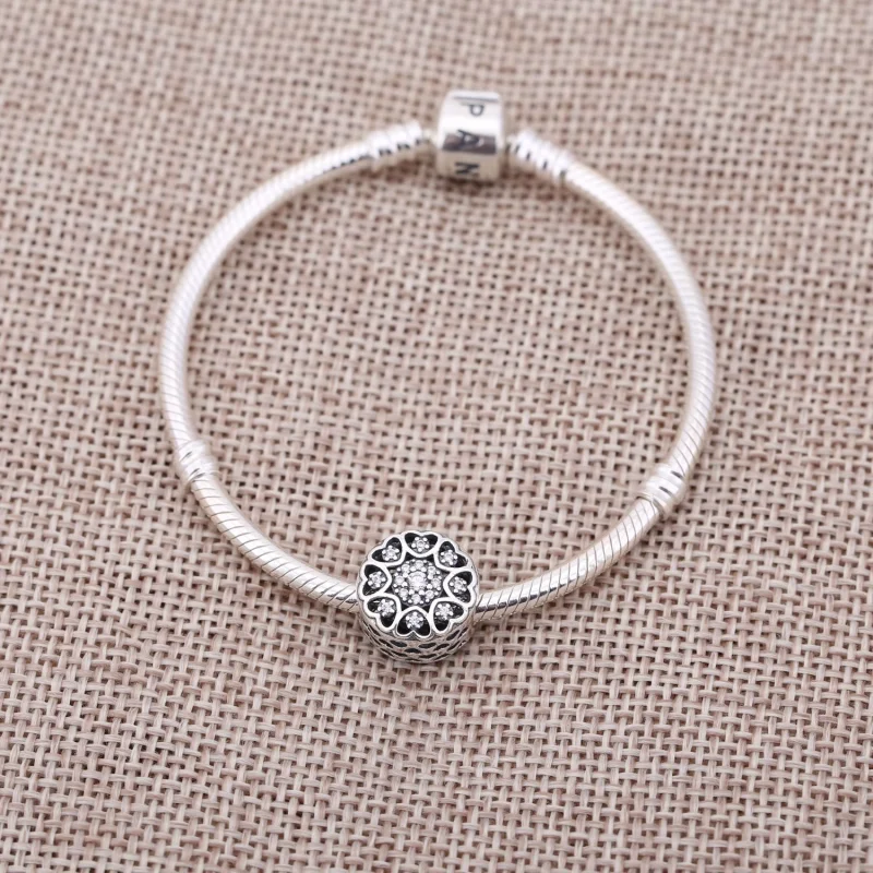 (Bild für) PANDORA Herzen aus Silber Charm - 750841CZA - Ansicht 2