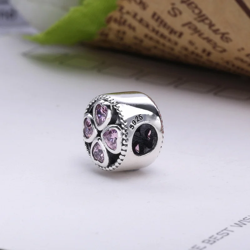 (Bild für) PANDORA Herzen Kleeblatt-Charm - PX00271-1 - Ansicht 3