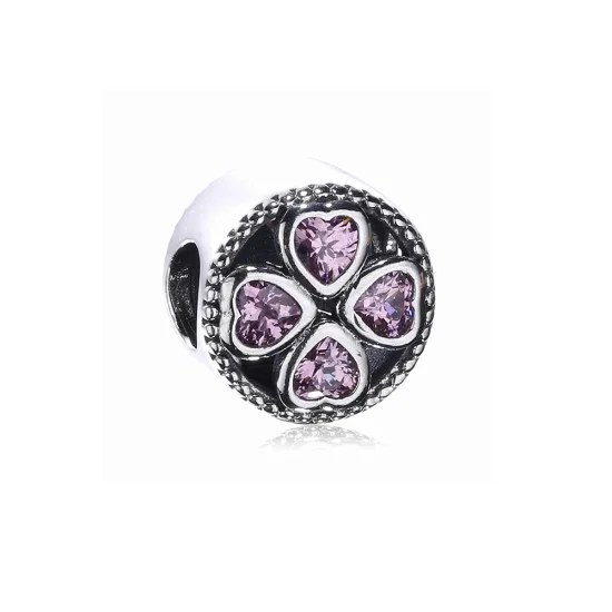 (Bild für) PANDORA Herzen Kleeblatt-Charm - PX00271-1