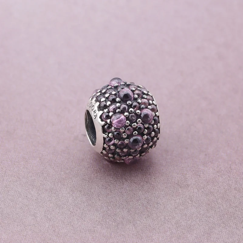 (Bild für) PANDORA Honeysuckle Pink Shimmering Droplets Charmora Charm - 791755HCZ - Ansicht 2