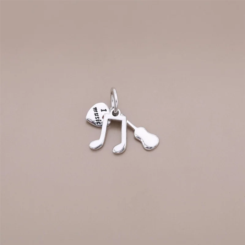 (Bild für) PANDORA I Love Music Roter Emaille-Anhänger - 791504EN09 - Ansicht 2