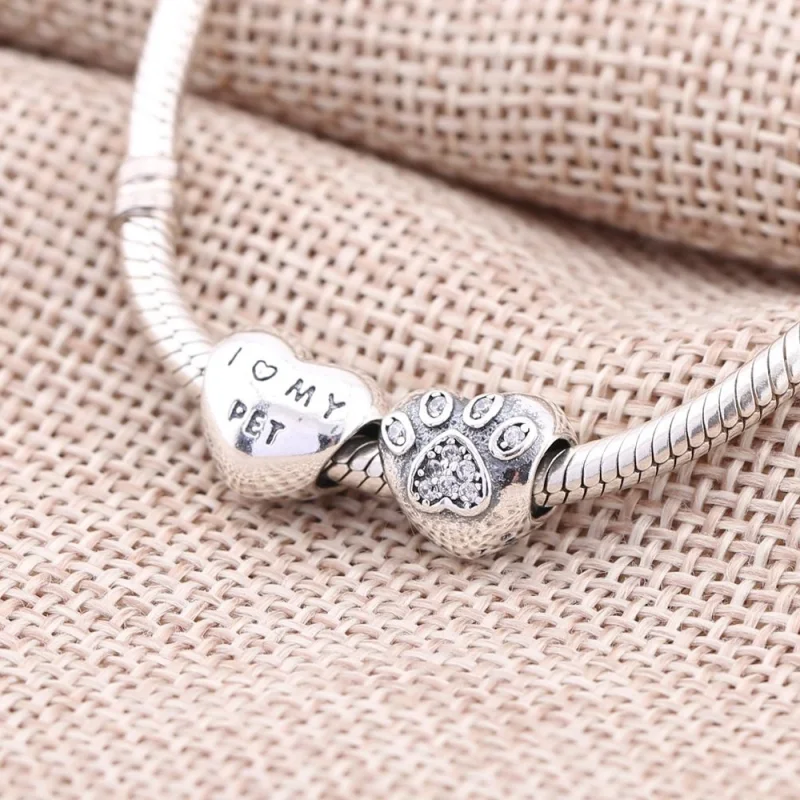 (Bild für) PANDORA „Ich liebe mein Haustier“-Charm - 791713CZ - Ansicht 2