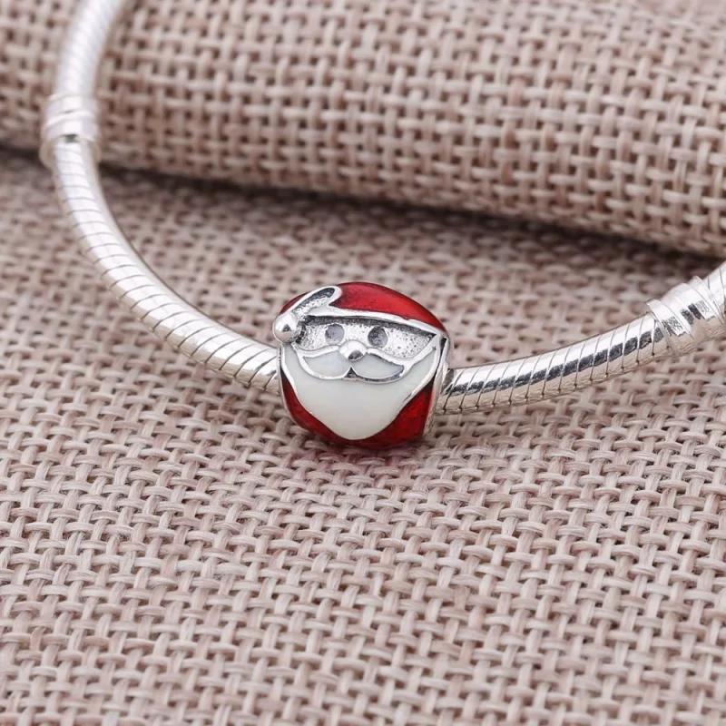 (Bild für) PANDORA Jolly Father Christmas Charm - 791405ENMX - Ansicht 2