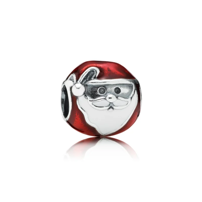 (Bild für) PANDORA Jolly Father Christmas Charm - 791405ENMX