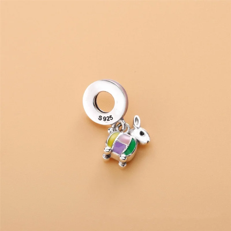 (Bild für) PANDORA-KANINCHEN-LATERNEN-ANHÄNGER-CHARM - 797603ENMX - Ansicht 3