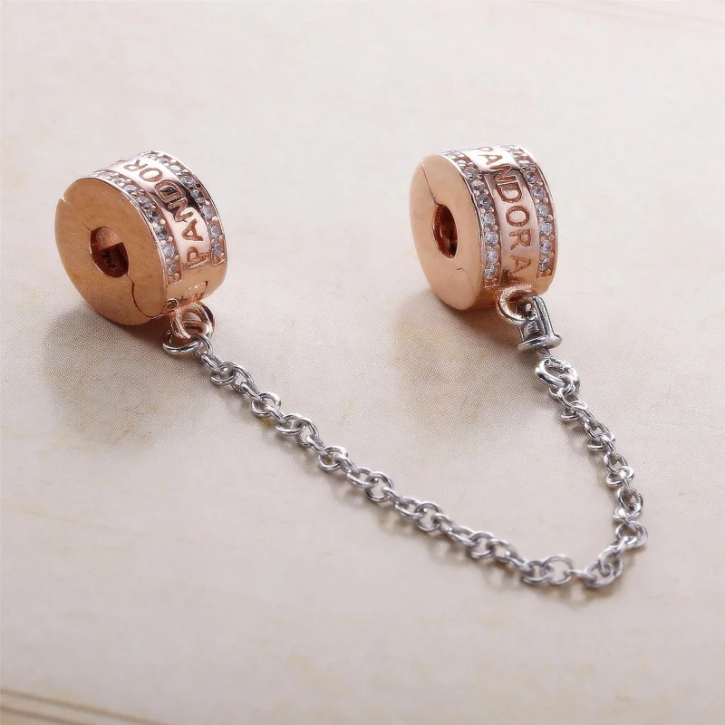 (Bild für) Pandora Kettenanhänger Rosegold - 782057CZ - Ansicht 2