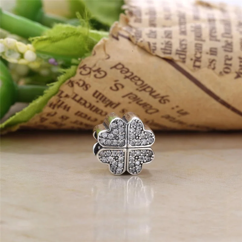 (Bild für) PANDORA Kleeblatt-Charm - 791805CZA - Ansicht 2