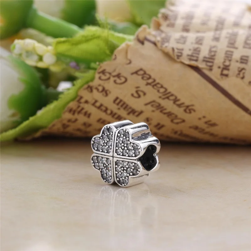 (Bild für) PANDORA Kleeblatt-Charm - 791805CZA - Ansicht 3