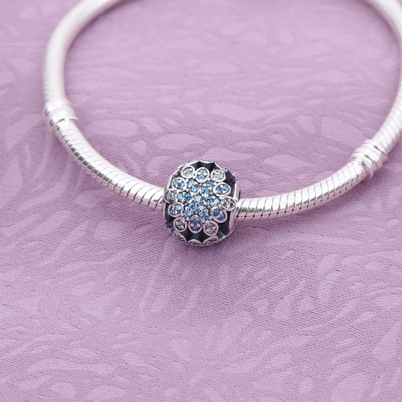 (Bild für) PANDORA Kristallisierter Schneeflocken-Charm - 791760NBLMX - Ansicht 2