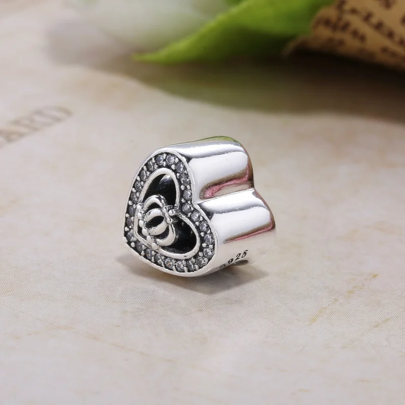 (Bild für) PANDORA Kronen-Herz-Charm - PX00274-1 - Ansicht 4