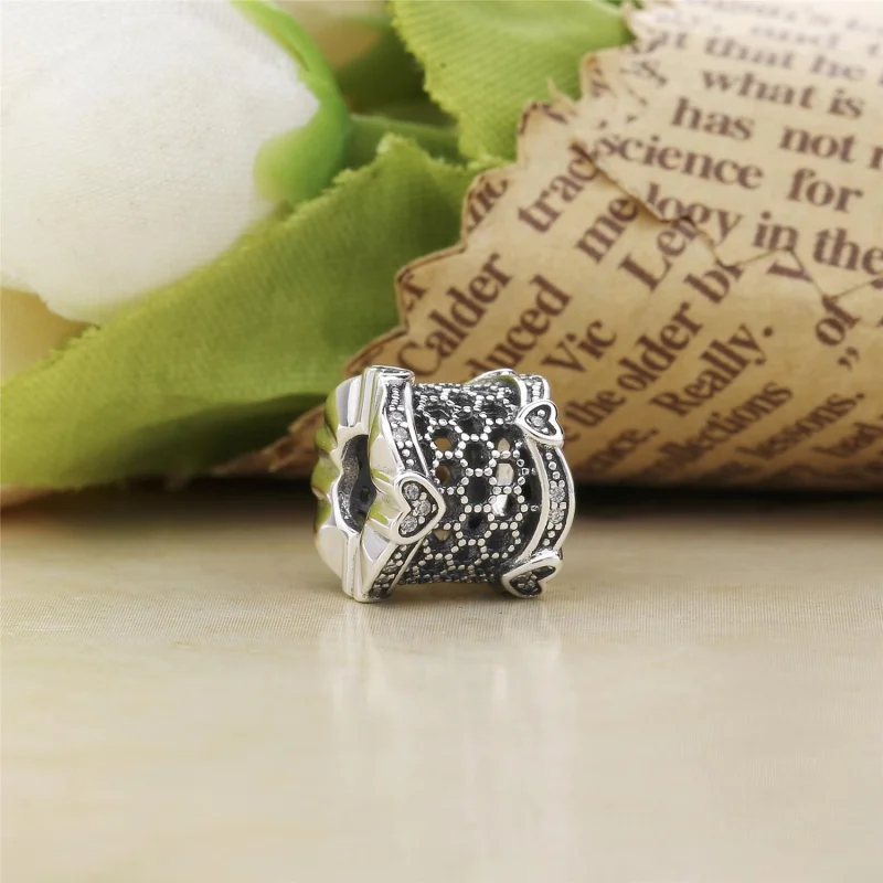 (Bild für) PANDORA Lace of Love Spacer, klare CZ - 797653CZ - Ansicht 3