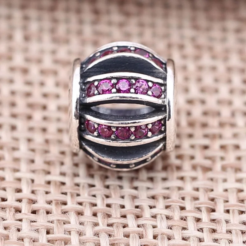 (Bild für) PANDORA Leading Lady, Fancy Pink Cz Charm - 791115CZS - Ansicht 2