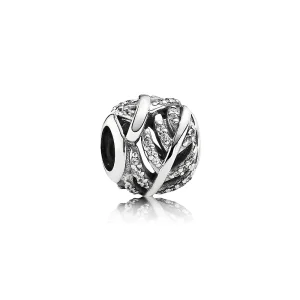 (Bild für) PANDORA Leicht wie eine Feder, klarer Cz-Charm - 791186CZ