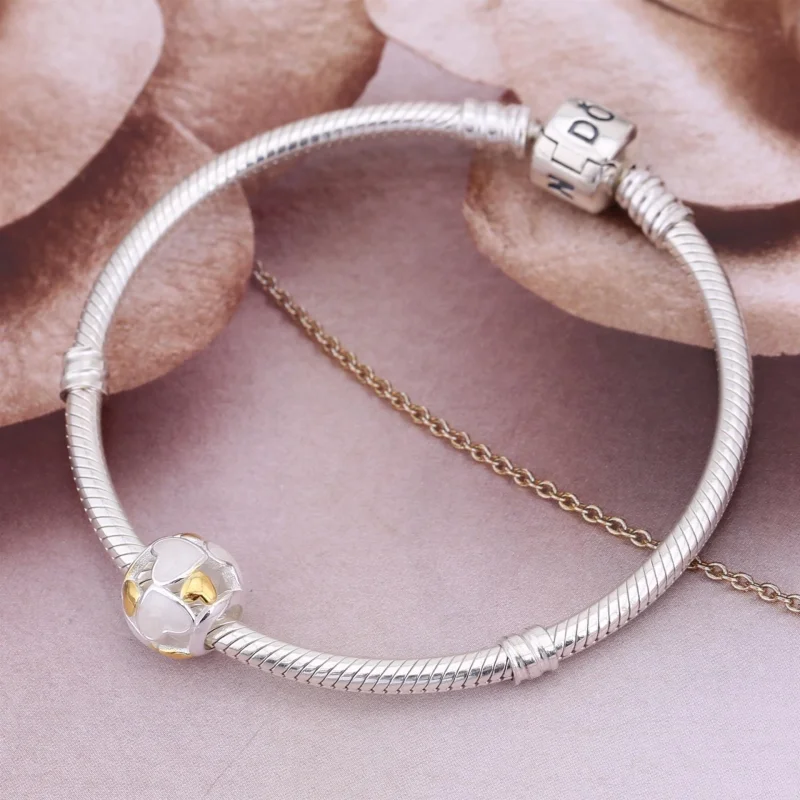 (Bild für) PANDORA Leuchtender Herz-Charm - 791879MOP - Ansicht 2