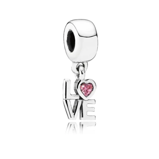 (Bild für) PANDORA Liebesanhänger-Charm - 791253CZS