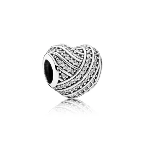 (Bild für) PANDORA Liebeslinien-Charm - 791885CZ