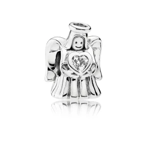 (Bild für) PANDORA Liebevoller Engel-Charm - 792010CZ