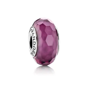 (Bild für) PANDORA Lila facettierte Murano-Perle - 791071