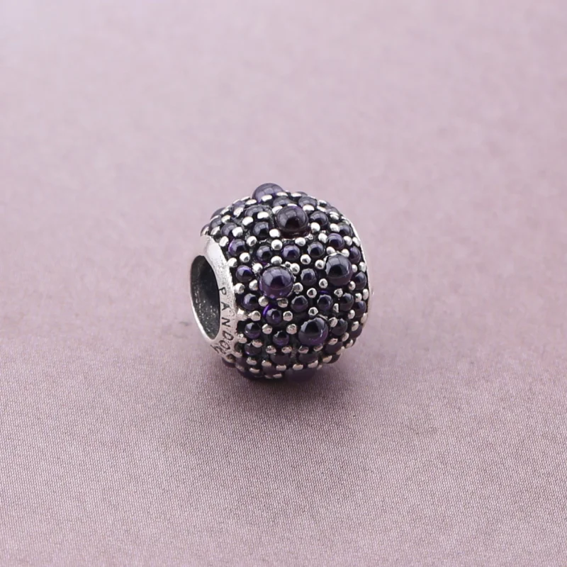 (Bild für) PANDORA Lila schimmernde Tröpfchen-Charm - 791755CFP - Ansicht 2