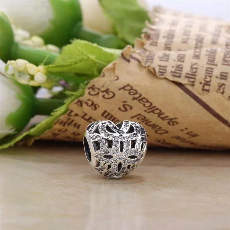(Bild für) PANDORA Love Appreciation Charm, klare CZ 14K Gold - 750837CZ - Ansicht 3