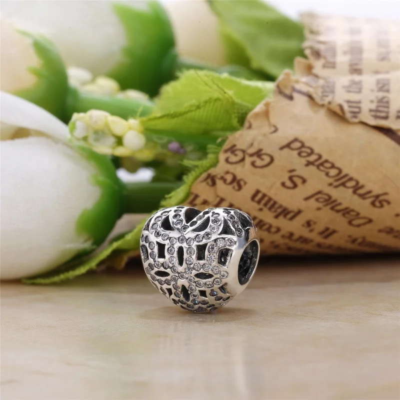(Bild für) PANDORA Love Appreciation Charm, klare CZ 14K Gold - 750837CZ - Ansicht 4