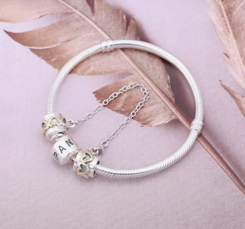 (Bild für) PANDORA Love Heart Sicherheitskette - 790307 - Ansicht 2