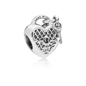 (Bild für) PANDORA Love You Schloss-Charm - 797655