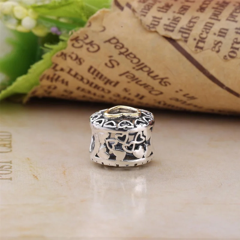 (Bild für) PANDORA Loving Circle Charm, klare CZ - 792009CZ - Ansicht 3