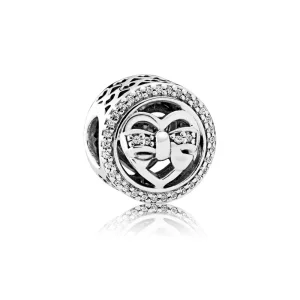 (Bild für) PANDORA Loving Ties, Charm mit klarem CZ - 792146CZ