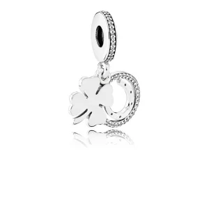 (Bild für) PANDORA Lucky Day Anhänger mit klaren CZ-Anhängern - 792089CZ