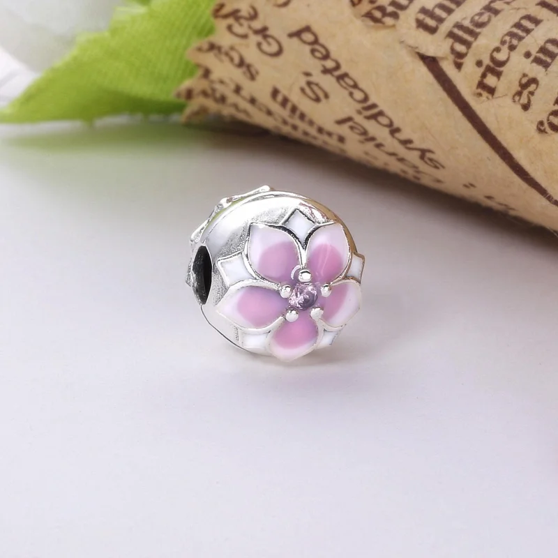 (Bild für) PANDORA Magnolia Bloom Armbandclip - 792078PCZ - Ansicht 2