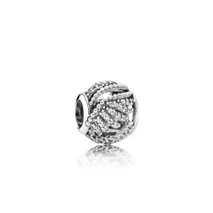 (Bild für) PANDORA Majestic Feathers Openwork Charm - 791749CZ