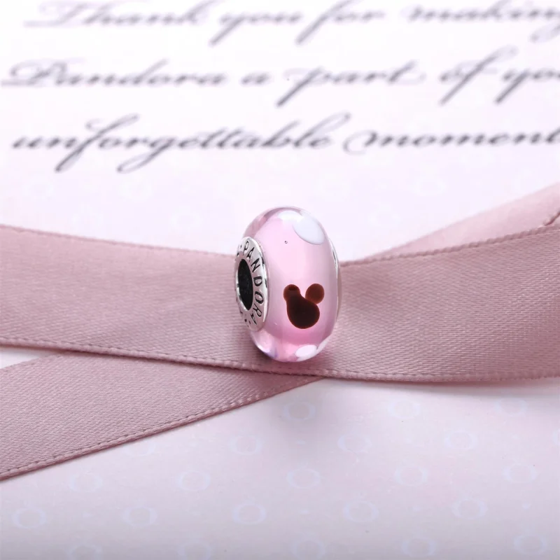 (Bild für) PANDORA Mickey Mouse Icon Murano Glas Charm - 7501055890728P - Ansicht 3