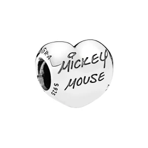 (Bild für) PANDORA Mickey-Mouse-Signatur-Charm - 7501057370325P
