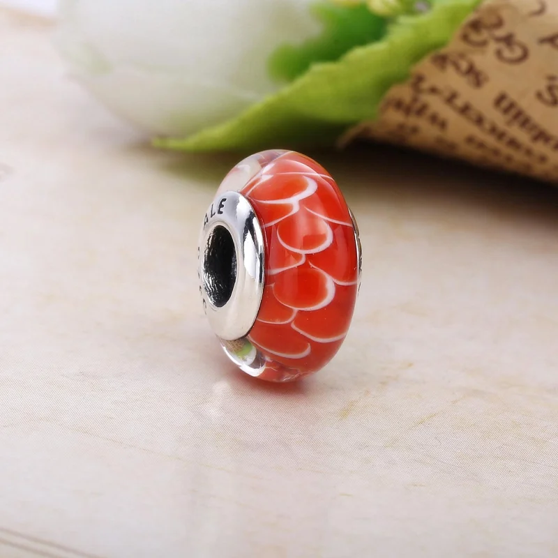 (Bild für) PANDORA Mint Glitzer Murano Perle - 791668 - Ansicht 2