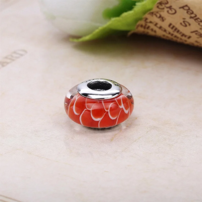 (Bild für) PANDORA Mint Glitzer Murano Perle - 791668 - Ansicht 3