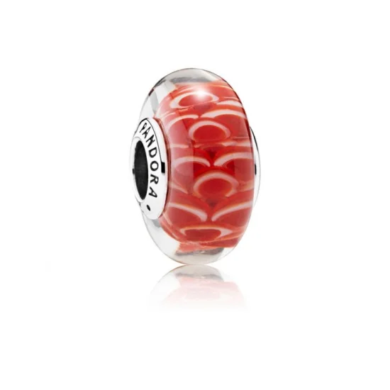 (Bild für) PANDORA Mint Glitzer Murano Perle - 791668