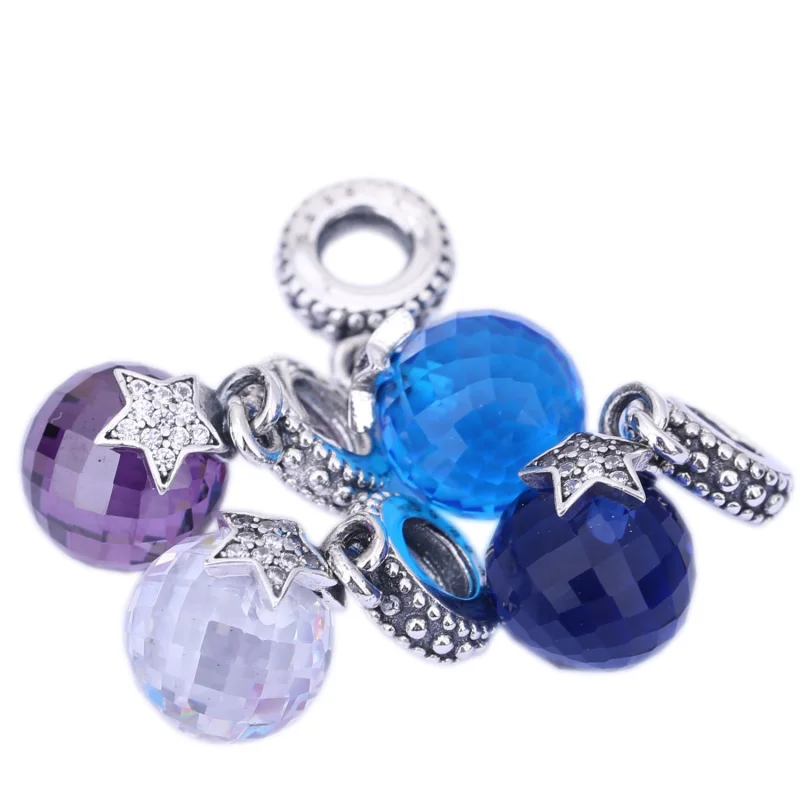(Bild für) PANDORA Mond- und Stern-Anhänger-Charm - 791392CZ - Ansicht 6