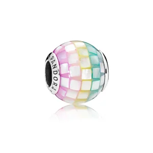 (Bild für) PANDORA Multi-Color-Mosaik-Charm, mehrfarbige CZ - 797183MPR