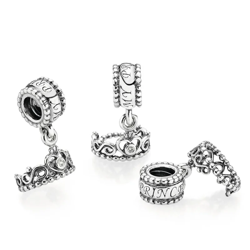 (Bild für) PANDORA My Princess Tiara-Anhänger-Charm - 791117CZ - Ansicht 2