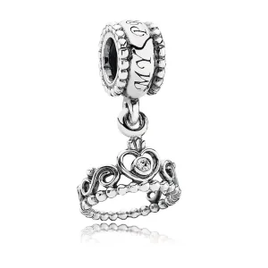 (Bild für) PANDORA My Princess Tiara-Anhänger-Charm - 791117CZ