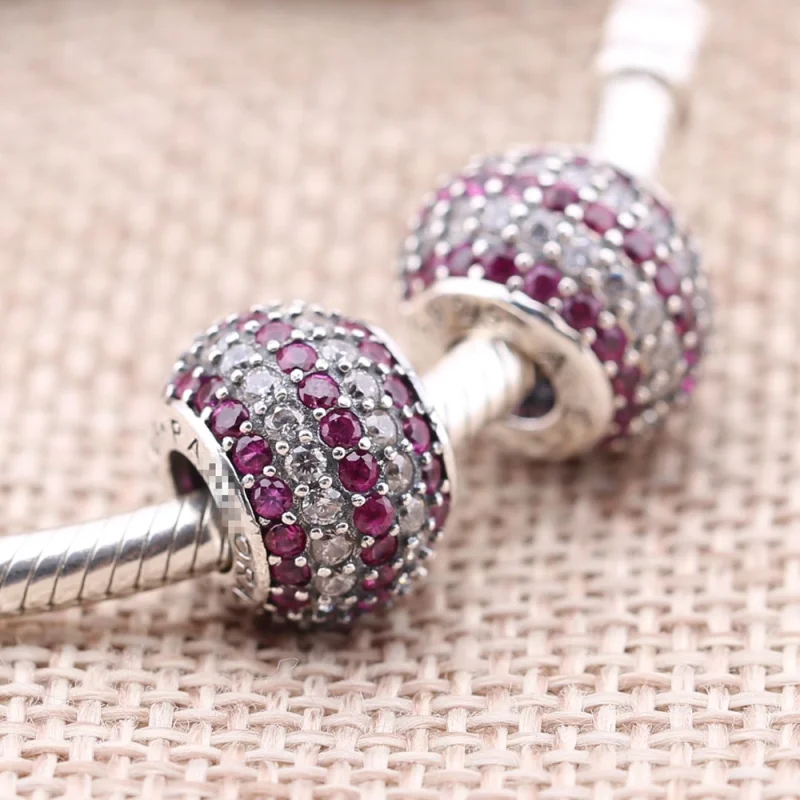 (Bild für) PANDORA Nautische Pavé-Lichter, roter klarer Cz-Charm - 791172CZR - Ansicht 2