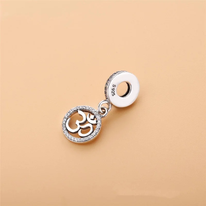 (Bild für) PANDORA Om-Symbol-Anhänger, klare CZ - 797584CZ - Ansicht 3